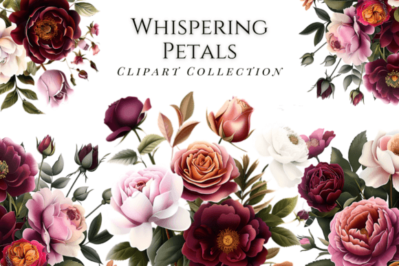 Download Whispering Petals Flower Graphics - Flower Collection