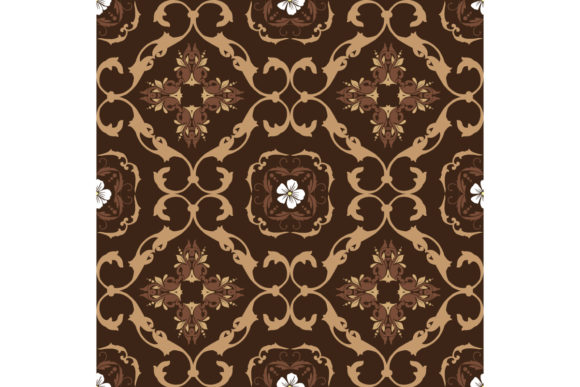 Download Elegance Flower Motifs of Java Batik - Flower Collection