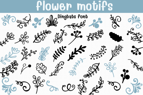 Download Flower Motifs - Flower Collection