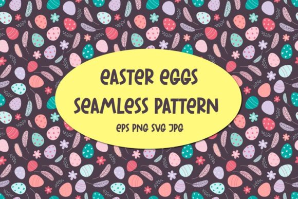 Download Easter Eggs Pattern. Scandinavian Style - Scandinavian style Collection