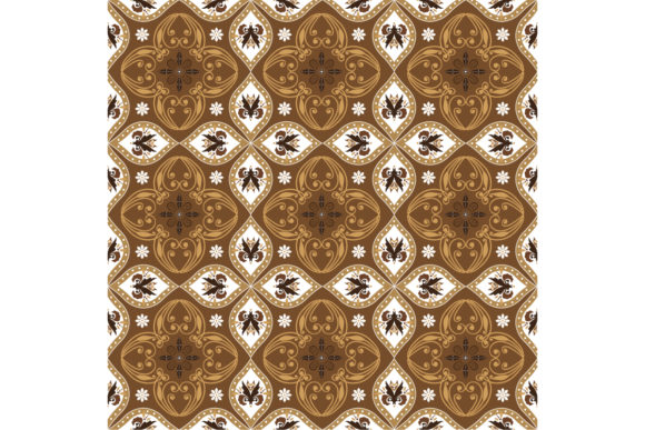 Download Beautiful Flower Motifs on Batik Design - Flower Collection
