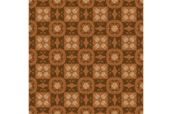 Download Elegance Flower Motifs on Parang Batik - Flower Collection