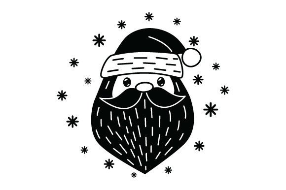 Download Engraved Santa Claus for Acrylic Ornaments, Scandinavian Style - Scandinavian style Collection
