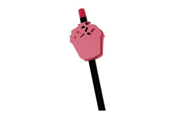 Download 3d Double Sided Pencil Topper Cupcake - Double sided Collection